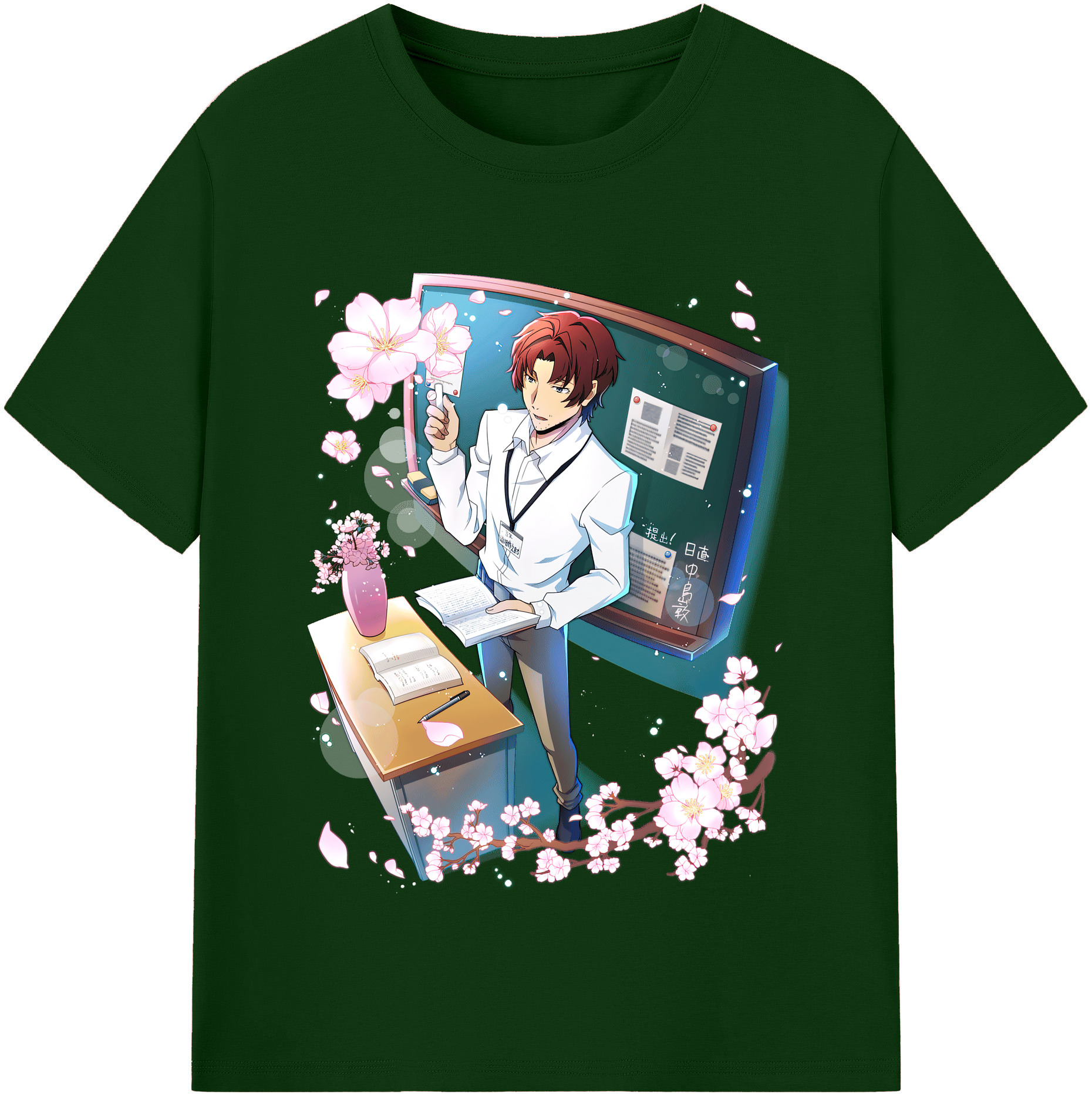 （画像用） 文豪ストレイドッグス Bungo Stray Dogs 綿100％半袖Tシャツ（フロントプリント）